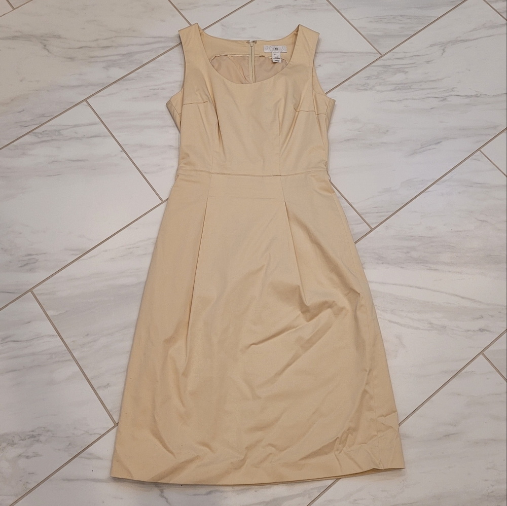 H&M Beige Sheath Dress